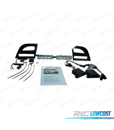 LUCE DIURNA VOLKSWAGEN VW GOLF 6 MK VI 08-12 CHIARO NERO