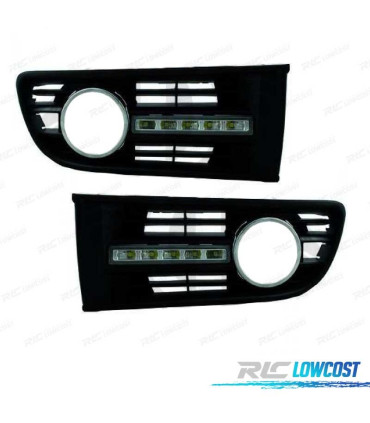 LUCE DIURNA VOLKSWAGEN VW POLO 01-05 CRISTALLO CROMATO