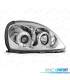 FARI PER TOYOTA YARIS 98-05 ANGEL EYES FONDO CROMATO