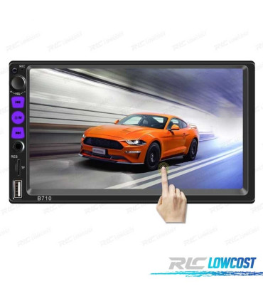RADIO 2DIN GPS 7" TOUCHSCREEN BLUETOOTH USB SD