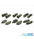 KIT 8 LAMPADE LED INTERNE PER MAZDA 6 ATENZA SEDAN 13-
