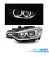 FARI BMW F30 31 11-15 OCCHI ANGEL LED FONDO NERO
