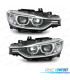FARI BMW F30 31 11-15 OCCHI ANGEL LED FONDO NERO