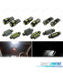 KIT 12 LAMPADE LED INTERNE PER SEAT LEON 1 P 1 CUPRA R HATCHBACK 05-12