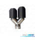 TERMINALE SCARICO IN CARBONIO DOPPIO DESTRO LOOK AKRAPOVIC