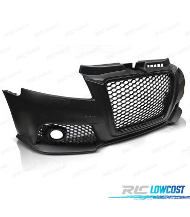 PARAURTI ANTERIORE PER AUDI A3 8P 08-12 LOOK RS3 NERO SRA
