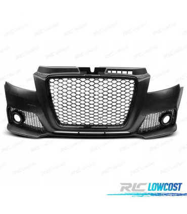 PARAURTI ANTERIORE PER AUDI A3 8P 08-12 LOOK RS3 NERO SRA