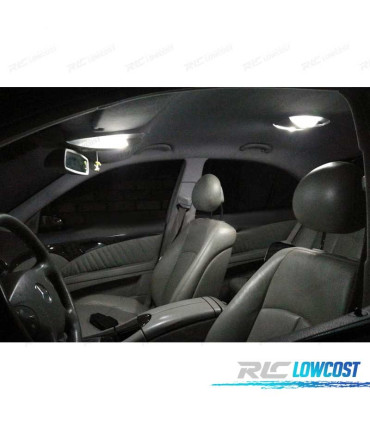KIT 17 LAMPADE LED INTERNE PER MERCEDES CLASSE E W211 E55AMG E320 02-08
