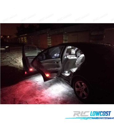 KIT 17 LAMPADE LED INTERNE PER MERCEDES CLASSE E W211 E55AMG E320 02-08