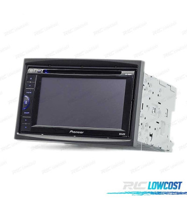 CORNICE NERA RADIO 2-DIN PER CITROEN C2 C3 BERLINGO JUMPY FIAT SCUDO PEUGEOT 207 307 EXPERT PARTNER TOYOTA PROACE