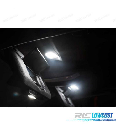 KIT 20 LAMPADE LED INTERNE PER MERCEDES CLASSE C W204 C200 C220 C230 C250 C280 C300 C350 C63 AMG 08-14