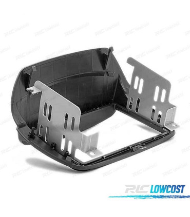 CORNICE NERA RADIO 2-DIN PER FIAT DOBLO OPEL COMBO TOUR