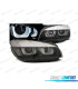 FARI PER BMW X1 12-14 XENON LED 3D FONDO NERO