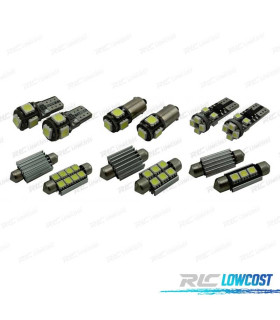 KIT 8 LAMPADE LED ESTERNE PER VOLKSWAGEN VW SCIROCCO R 3R 09-14