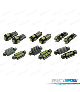 KIT 11 LAMPADE LED INTERNE PER ALFA ROMEO 156 98-05
