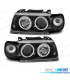 FARI VOLKSWAGEN VW POLO 6N ANGEL EYES FONDO NERO 95-98