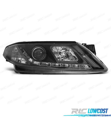 FARI RENAULT LAGUNA 01-05 LUCE DIURNA A LED FONDO NERO