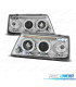 FARI PER PEUGEOT 205 90-96 ANGEL EYES FONDO CROMATO