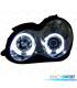 FARI MERCEDES CLASSE C W203 00-07 ANGEL EYES CCFL FONDO CROMATO