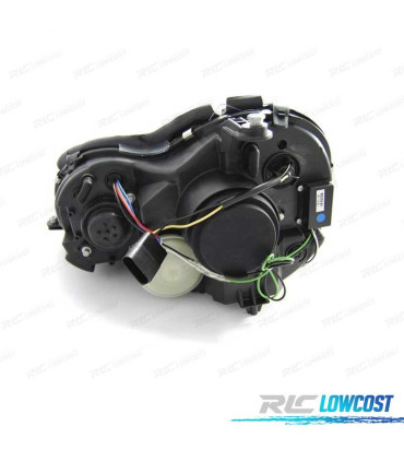 FARI MERCEDES CLASSE CLK W209 02-09 LUCE DIURNA FONDO CROMATO