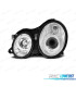 FARI MERCEDES CLASSE CLK W208 98-02 ANGEL EYES CCFL FONDO CROMATO