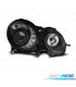 FARI MERCEDES W211 06-09 LUCE DIURNA FONDO NERO