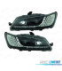 FARI PEUGEOT 306 97-01 LUCE DIURNA A LED FONDO NERO