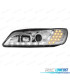 FARI PEUGEOT 306 97-01 LUCE DIURNA A LED FONDO CROMATO