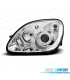 FARI MERCEDES CLASSE SLK R170 96-04 OCCHI ANGEL FONDO CROMATO