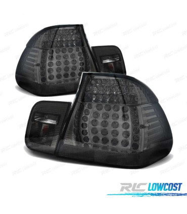 FANALI BMW E46 98-01 LED SCURI LOOK M3
