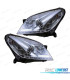 FARI OPEL ASTRA H 04-09 LUCE DIURNA LED FONDO CROMATO