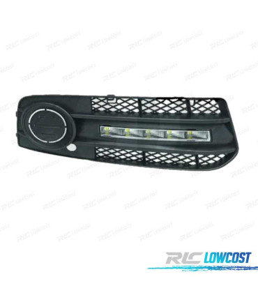 LUCI DIURNE AUDI A4 07-11 + GRIGLIE ANTIABBAGLIANTI