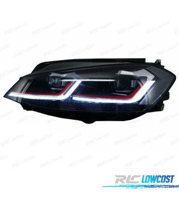 FARI VOLKSWAGEN VW GOLF 7.5 17-19 FULL LED DINAMICI LOOK GTI
