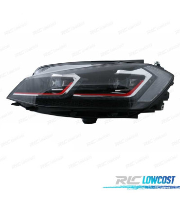 FARI VOLKSWAGEN VW GOLF 7.5 17-19 FULL LED DINAMICI LOOK GTI