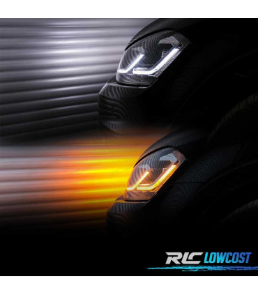 FARI FULL LED DINAMICI VOLKSWAGEN VW GOLF 7.5 17-19 LOOK R LINE