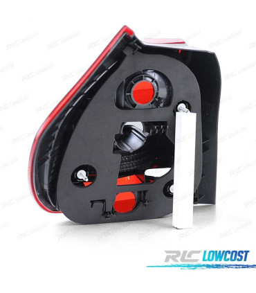 FANALI BMW E81 E87 LCI 07-11 ROSSO AFFUMICATO