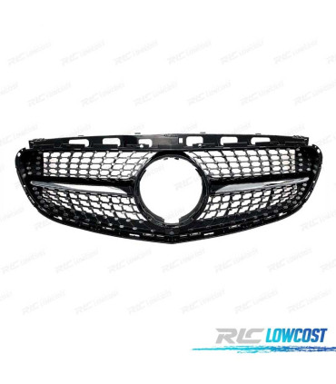 GRIGLIA MERCEDES CLASSE E W212 14-16 LOOK DIAMANTE NERO