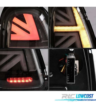 FANALI A LED MINI COOPER R56 R57 07-14 ROSSO