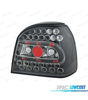 FANALI A LED VOLKSWAGEN VW GOLF 3 91-97 NERO