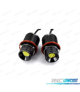 LAMPADE H6W 80W OCCHI ANGEL LED FARI XENON PER BMW E39 E53 E65 E66 E63 E64 E87 E60 E61 E83