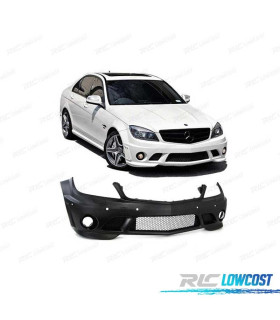 PARAURTI ANTERIORE MERCEDES W204 07-11 LOOK AMG C63 PDC SRA