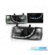 FARI VOLKSWAGEN VW T4 TRANSPORTER 90-03 LUCE DIURNA LED FONDO NERO