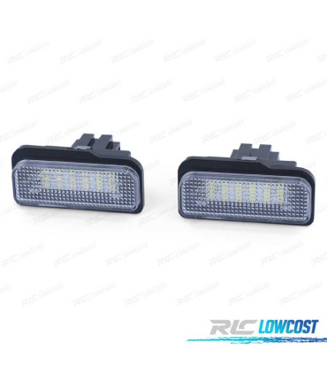LUCI TARGA A LED PER MERCEDES CLASSE C W211 W203