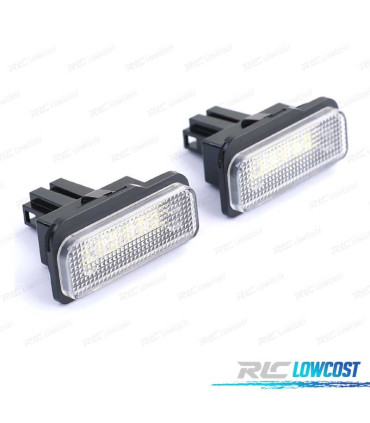 LUCI TARGA A LED PER MERCEDES CLASSE C W211 W203