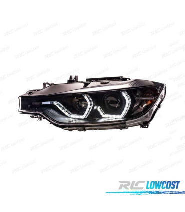 FARI PER BMW F30 F31 11-15 ANGEL EYES LED NERI