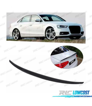 SPOILER ALETTA AUDI A4 B8 SLINE 11-15 NERO LUCIDO