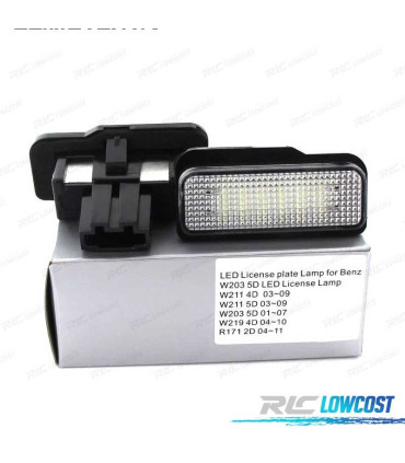 LUCI TARGA A LED MERCEDES CLASSE CLS W219 2004-2010