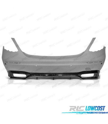 PARAURTI POSTERIORE MERCEDES W213 16-19 LOOK AMG PDC