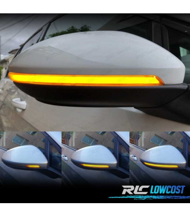 FRECCIE A LED DINAMICHE PER VOLKSWAGEN VW GOLF 7 12-17 SPECCHI