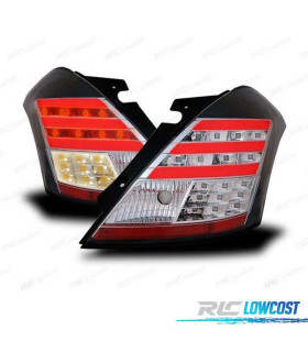 FANALI PER SUZUKI SWIFT SPORT 10-17 BARRE LED LTI NERI
